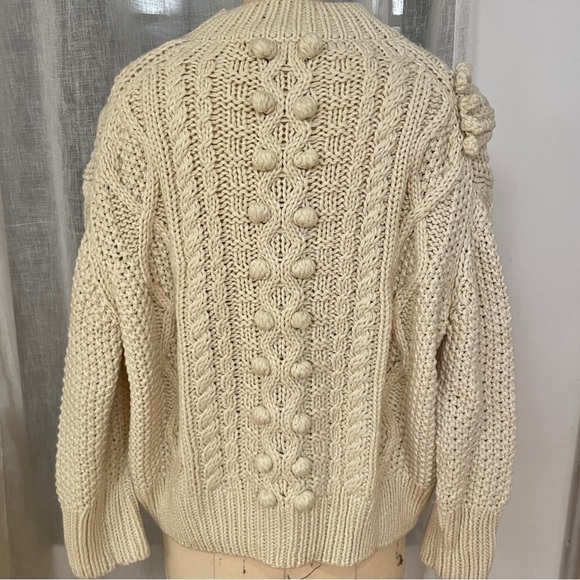 Beautiful Oversized Zara Cable Sweater - Picture 5 of 5